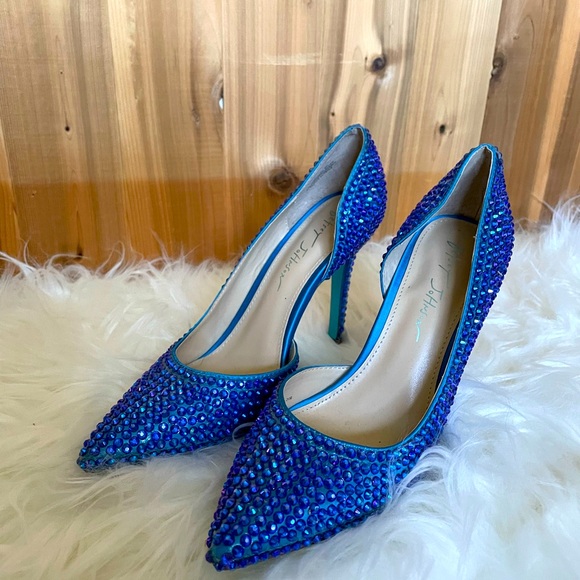 Betsey Johnson Shoes - Betsey Johnson brand new bedazzled heels 💎